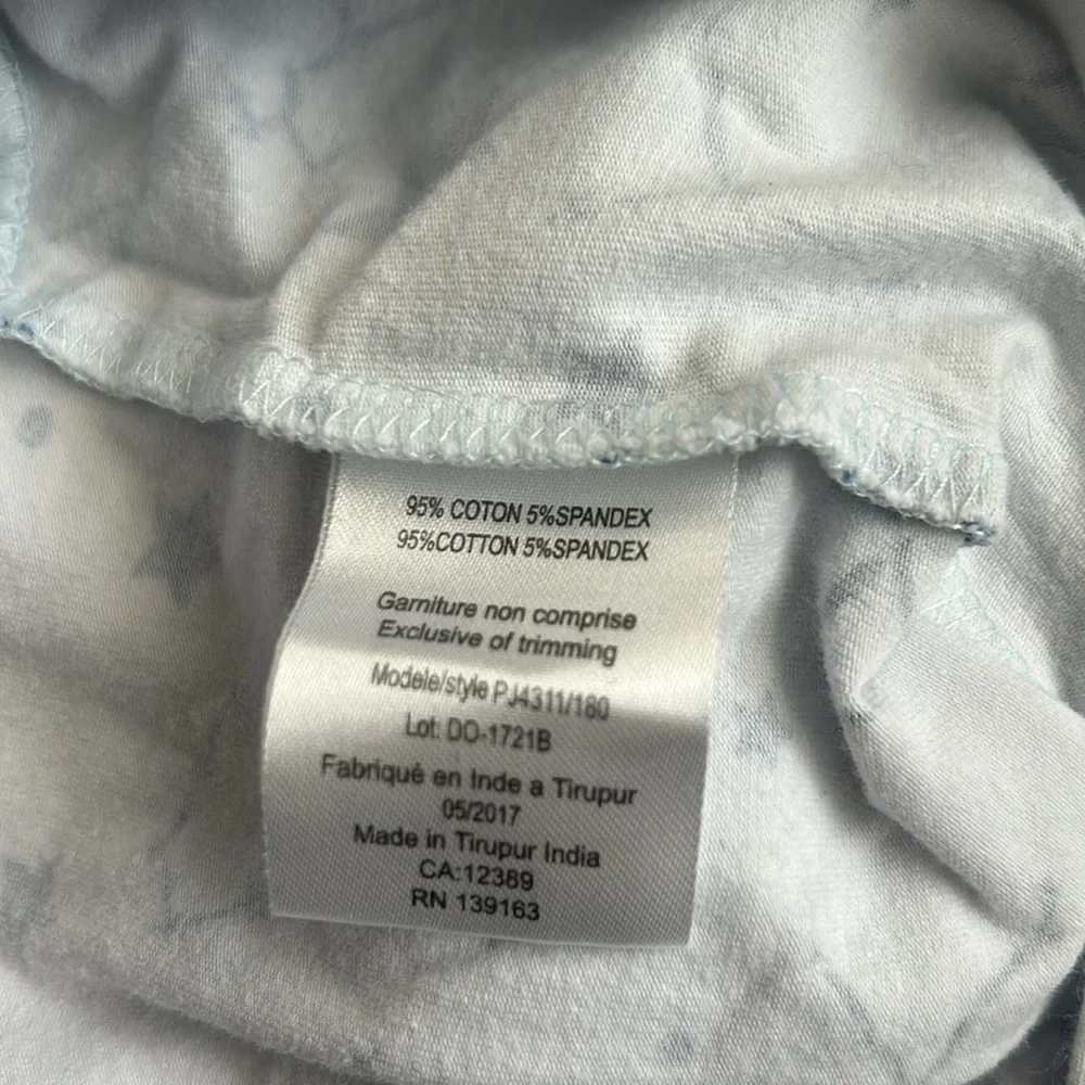 Coccoli Star Print Baby Sleeper Footie Pajamas, Size 3 Months